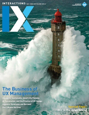 Cover of Interactions magazine, May–June 2019